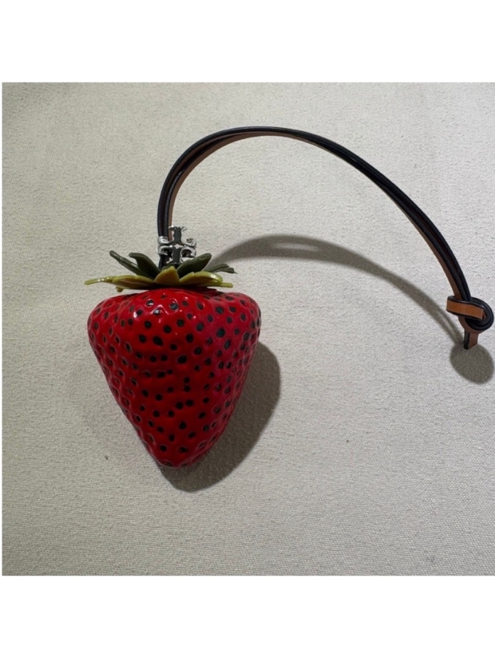 Tory Burch red strawberry charm - Picture 7 of 7